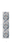 8' Runner Blue and Ivory Medallion Runner Rug