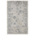 8' X 10' Gray And Blue Oriental Hand Tufted Area Rug