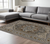 10' X 13' Blue And Green Medallion Area Rug