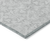 10' X 14' Silver And Gray Medallion Washable Indoor Outdoor Area Rug