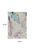 5' X 8' Beige and Blue Abstract Distressed Area Rug