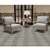 2' X 3' Gray And Beige Wool Plaid Hand Woven Area Rug