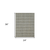 2' X 3' Gray And Beige Wool Plaid Hand Woven Area Rug
