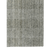 2' X 3' Gray And Beige Wool Plaid Hand Woven Area Rug