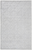 4' X 6' White and Silver Geometric Hand Woven Area Rug