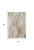 8' X 10' Ivory Tan And Brown Abstract Area Rug