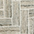 10' X 13' Ivory Beige Grey Brown Pale Blue And Charcoal Geometric Power Loom Stain Resistant Area Rug