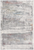 5' X 8' Gray Abstract Irregular Blocks Area Rug