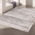 5' X 8' Gray Abstract Irregular Blocks Area Rug