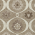 10' X 14' Taupe Brown And Ivory Medallion Washable Indoor Outdoor Area Rug