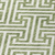 9' X 12' Green And Beige Geometric Washable Indoor Outdoor Area Rug