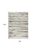 8' X 10' Ivory Black and Gray Abstract Non Skid Area Rug
