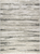 8' X 10' Ivory Black and Gray Abstract Non Skid Area Rug