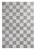 8' X 11' Beige and Brown Checkered Area Rug