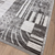 8' X 11' Gray Brown and Beige Abstract Area Rug