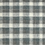 4' X 6' Dark Gray And Ivory Wool Plaid Hand Tufted Area Rug