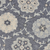 7' X 9' Blue And Gray Wool Hand Tufted Area Rug