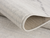 20' Gray And Ivory Geometric Runner Rug