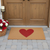 Heart Outdoor Coir Door Mat