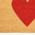 Heart Outdoor Coir Door Mat