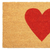 Heart Outdoor Coir Door Mat