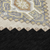 8' X 10' Black Gold And Gray Oriental Washable Indoor Outdoor Area Rug