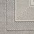 8' X 10' Ivory and Gray Geometric Non Skid Area Rug