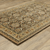 9' X 12' Brown And Gold Oriental Area Rug