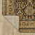 9' X 12' Brown And Gold Oriental Area Rug