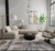 7' X 10' Gray Taupe And Ivory Abstract Distressed Area Rug