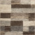 Homeroots Home Decor 8' Square Slate Patchwork Power Loom Stain Resistant Area Rug