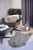 2' X 3' Gray Faux Sheepskin Area Rug