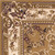 2' X 3' Beige Ivory And Brown Floral Medallion Area Rug