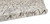 8' Gray And Ivory Geometric Runner Rug Polypropylene Home Accent