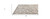 8' Gray And Ivory Geometric Runner Rug Polypropylene Home Accent