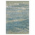 3’ x 5’ Blue Sage Impressionistic Ocean Area Rug