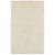 Homeroots Home Decor Modern Shag Ivory Indoor Area Rug, Ivory, 3 x 5 Inch