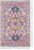 2' X 3' Light Gray And Pink Medallion Area Rug