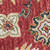 4' X 6' Red And Blue Bohemian Area Rug