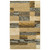 8' X 10' Blue And Beige Patchwork Area Rug