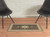 2' X 4' Navy And Ivory Oriental Power Loom Stain Resistant Area Rug Polypropylene
