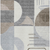 10' X 14' Taupe Gray And Ivory Geometric Washable Indoor Outdoor Area Rug