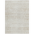 9' X 12' Ivory Beige And Tan Abstract Washable Indoor Outdoor Area Rug