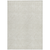 8' X 10' Ivory And Pale Beige Geometric Washable Indoor Outdoor Area Rug
