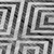 9' X 12' Black Gray And Silver Geometric Washable Indoor Outdoor Area Rug
