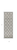 6' Silver And Gray Geometric Indoor Outdoor Area Rug