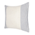 22" Blue Striped Cotton Throw Pillow