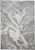 7' X 10' Gray and Ivory Abstract Power Loom Area Rug