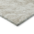 9' X 12' Taupe And Ivory Abstract Washable Indoor Outdoor Area Rug