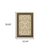 2' X 4' Ivory And Black Oriental Power Loom Stain Resistant Area Rug